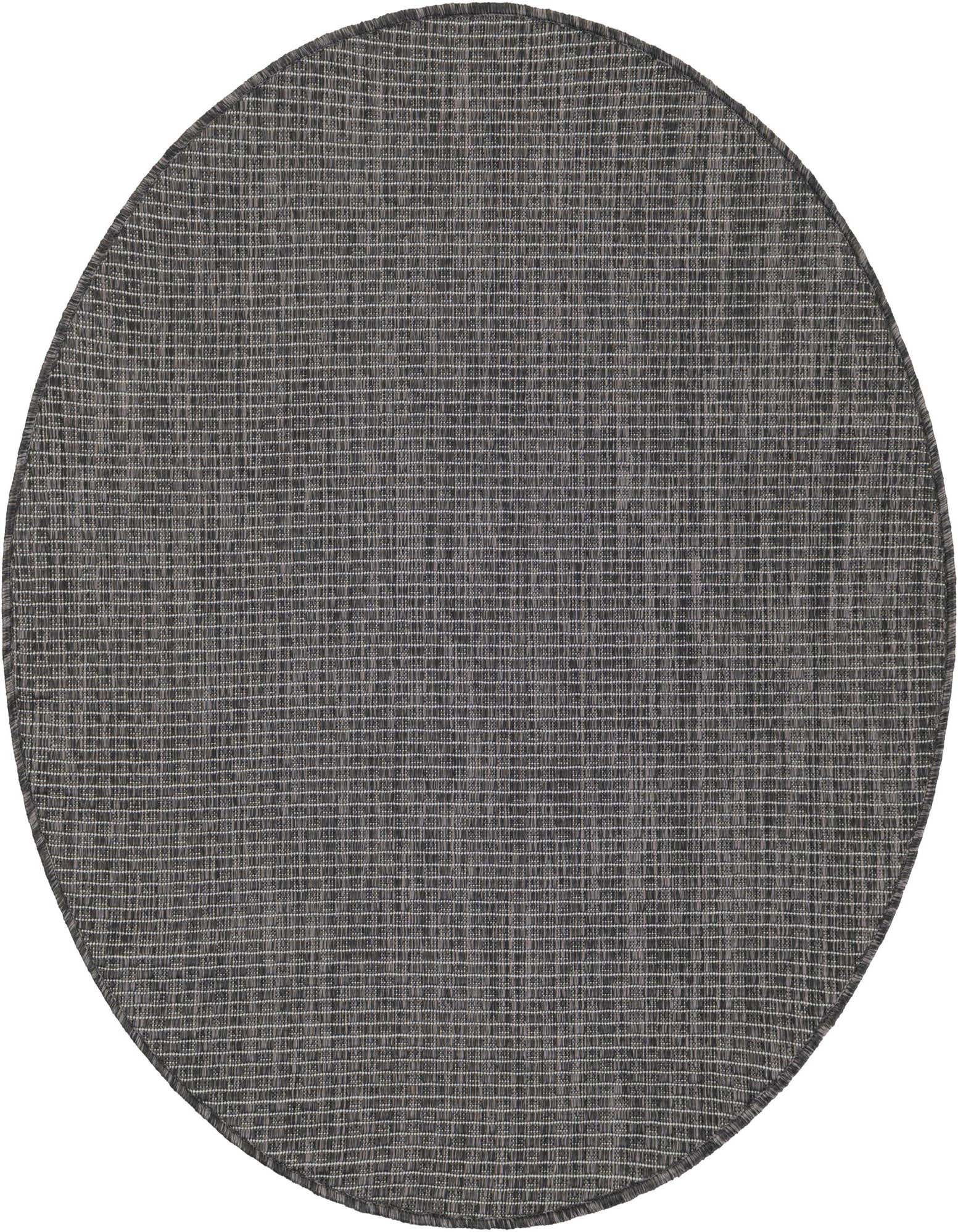 3' x 3' Easy-Clean Solid Indoor / Outdoor Round Rug