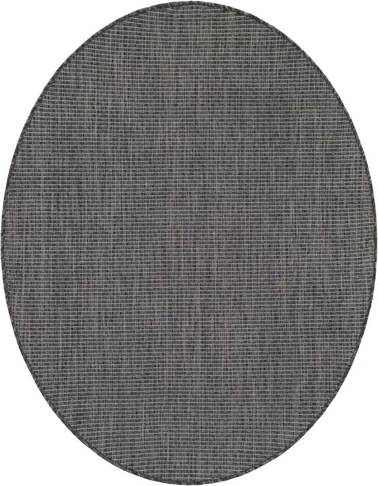 Detail image of 4' x 4' Easy-Clean Solid Indoor / Outdoor Round Rug