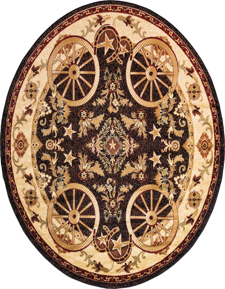 Detail image of 7' 10 x 7' 10 Pioneer Round Rug