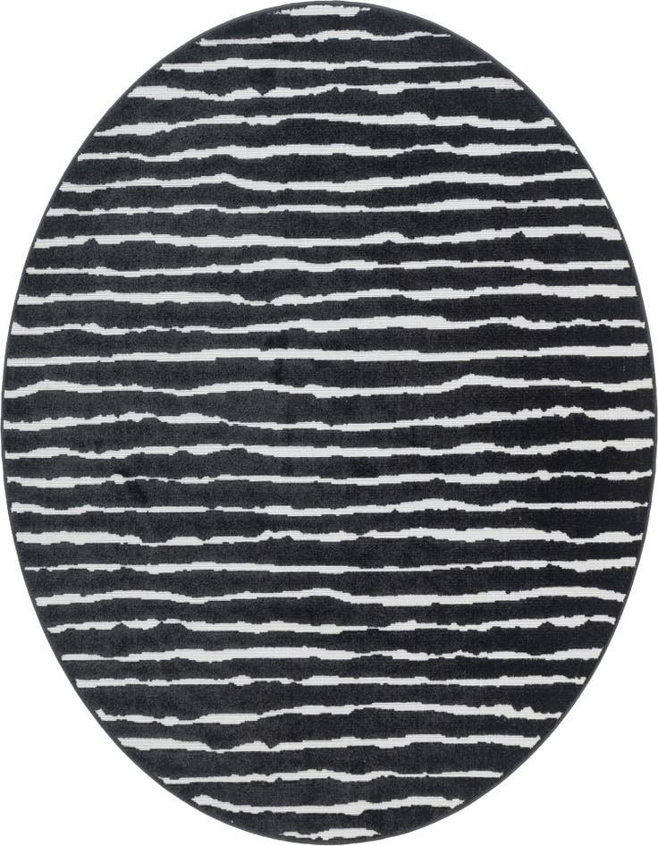 Detail image of 8' x 8' Easy-Clean Sabrina Soto Ola Indoor / Outdoor Round Rug