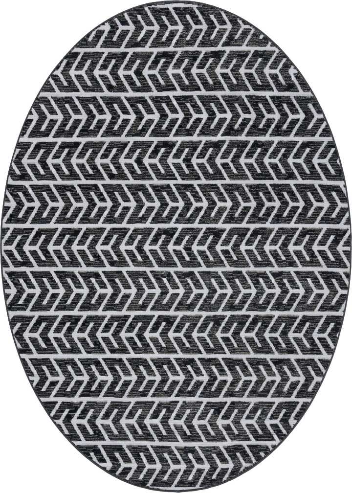 8' x 8' Easy-Clean Sabrina Soto Aston Indoor / Outdoor Round Rug