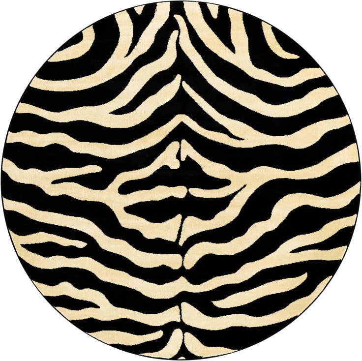 Detail image of 6' 1 x 6' 1 Safari Round Rug