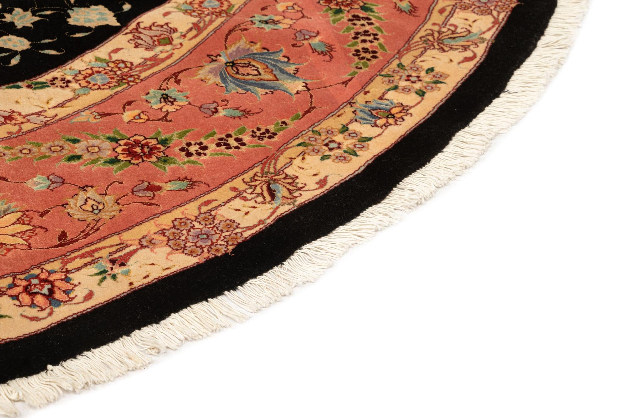 8' 2 x 8' 2 Tabriz Round Rug