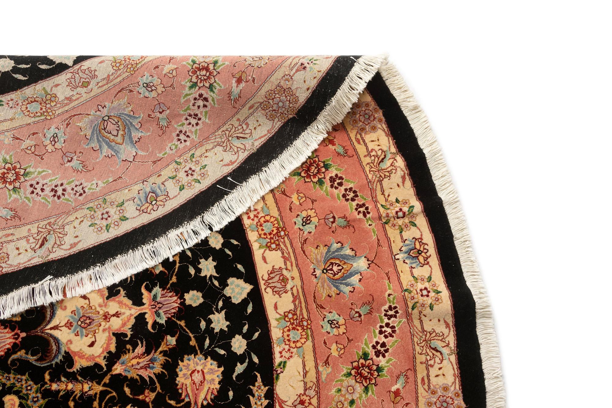 8' 2 x 8' 2 Tabriz Round Rug