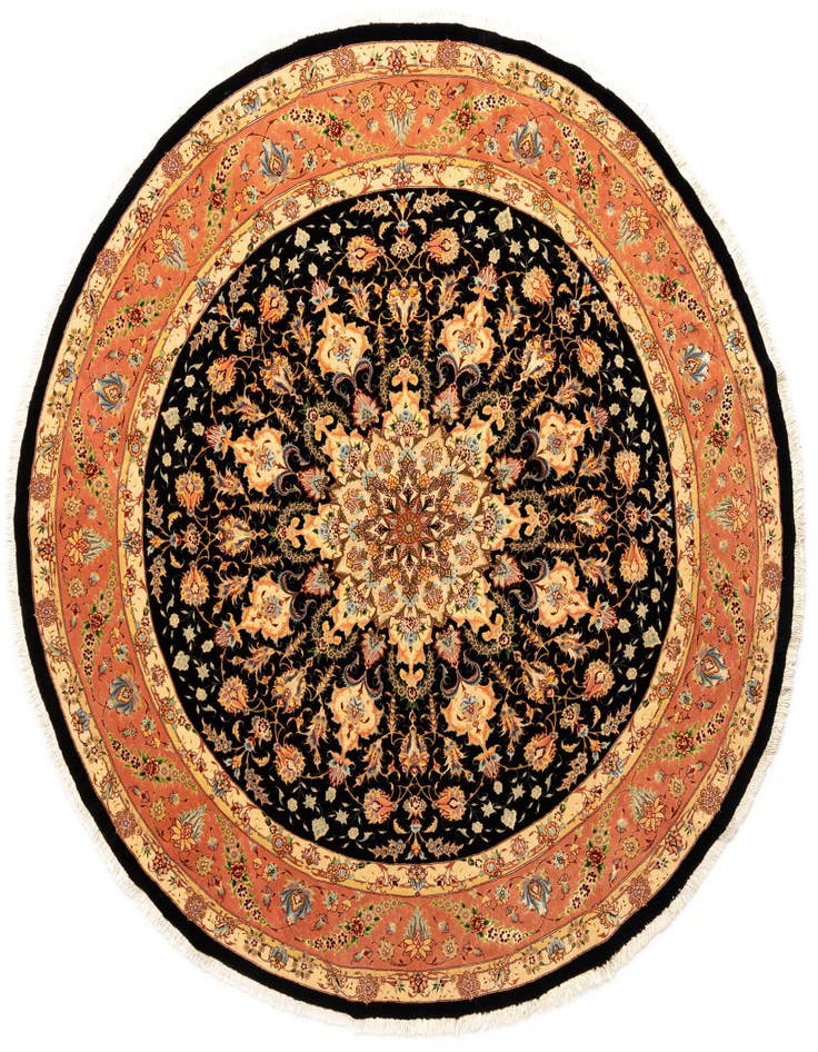 Detail image of 8' 2 x 8' 2 Tabriz Round Rug