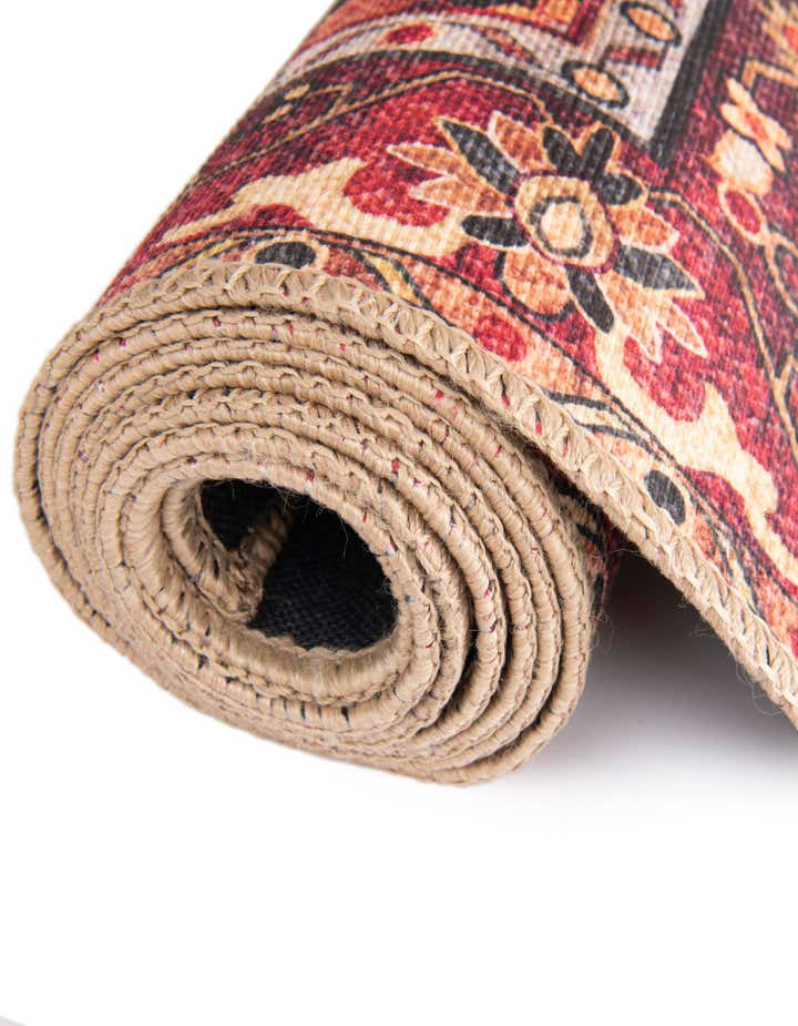 5' 1 x 5' 1 Washable Timeless Round Rug