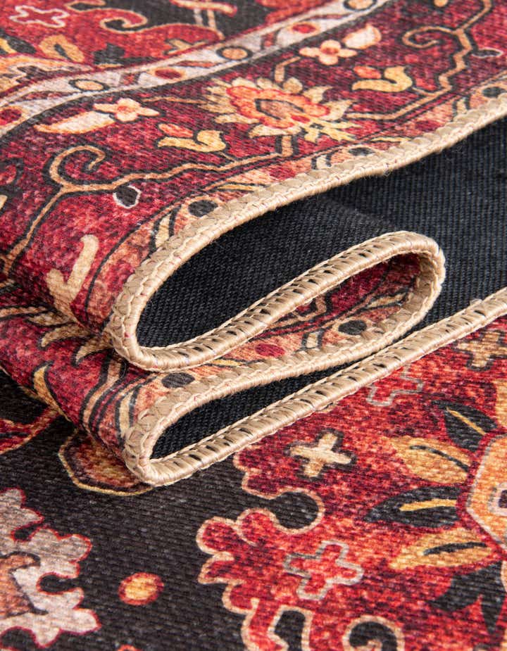 5' 1 x 5' 1 Washable Timeless Round Rug