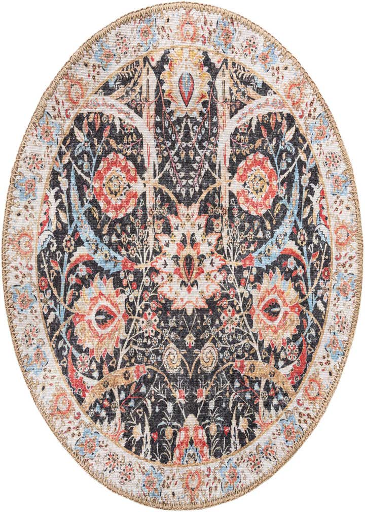 2' x 2' Washable Timeless Round Rug