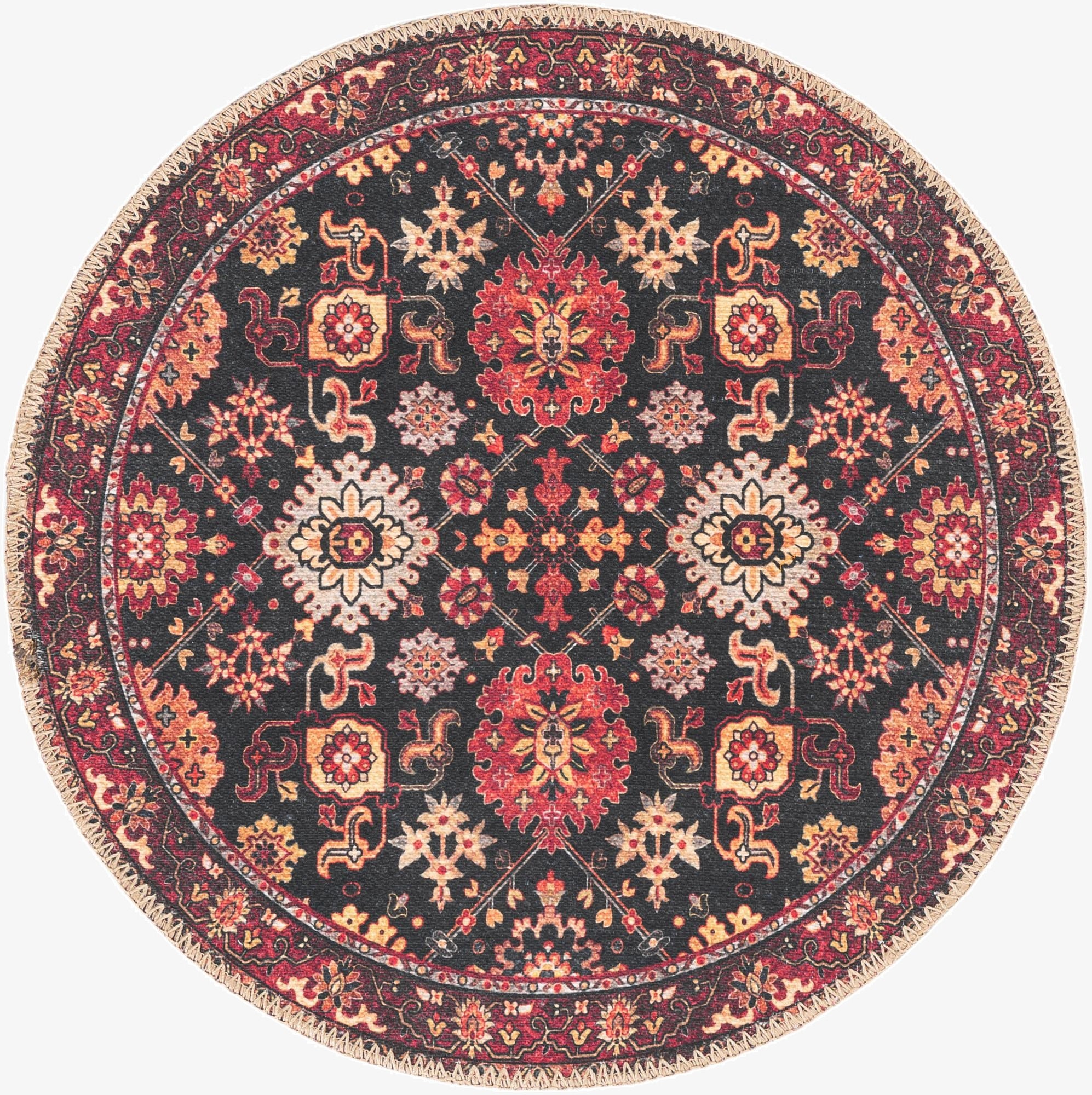 2' x 2' Timeless Round Rug