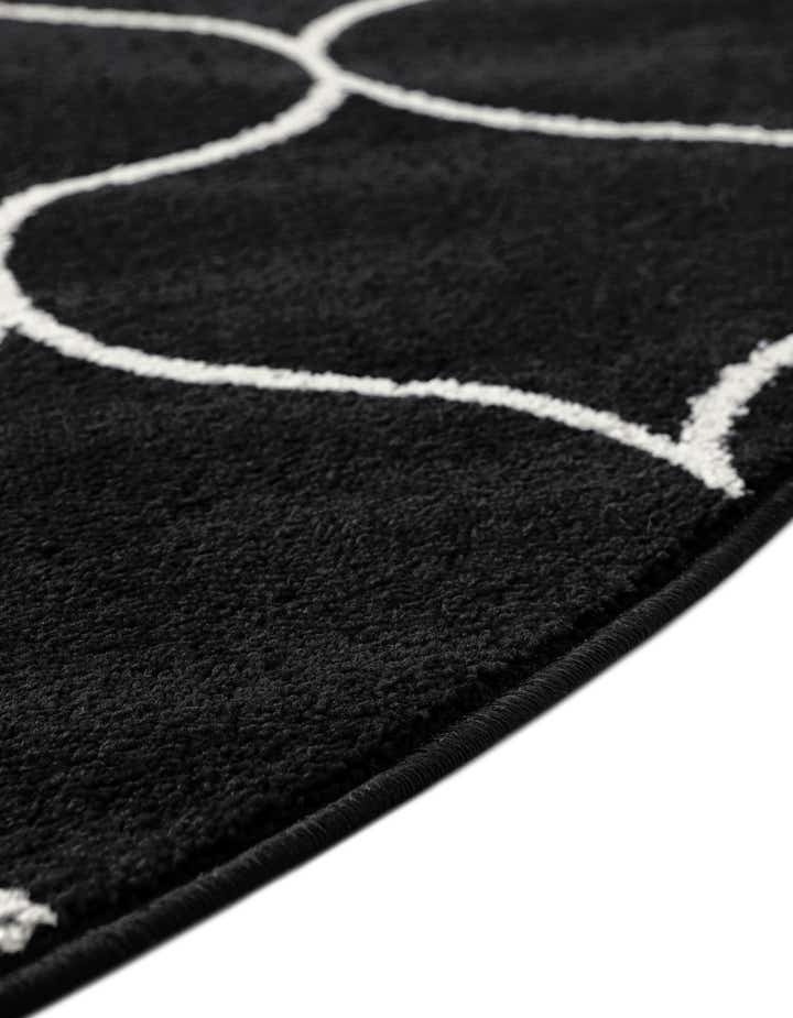 4' x 4' Trellis Frieze Round Rug