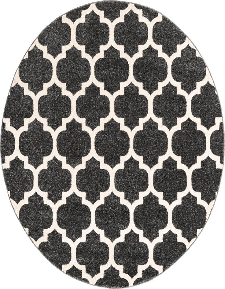 Detail image of 6' x 6' Trellis Round Rug