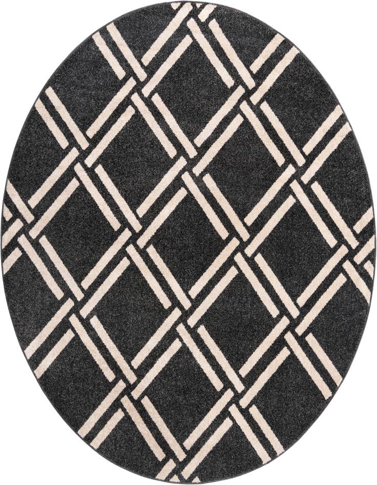 Detail image of 8' x 8' Trellis Round Rug