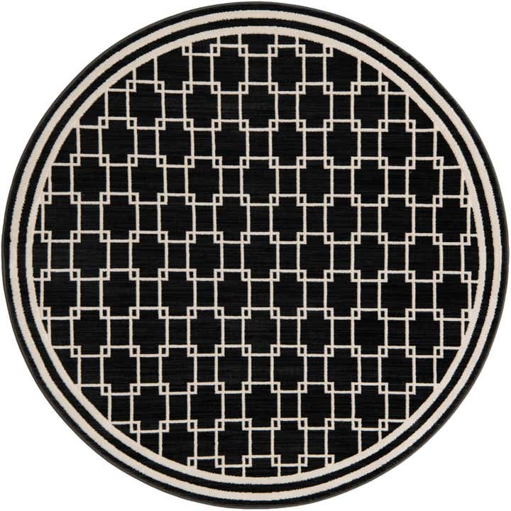 Jill Zarin 5' x 5' Metropolitan Uptown Round Rug