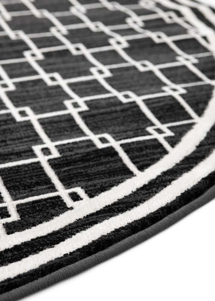 Jill Zarin 5' x 5' Metropolitan Uptown Round Rug