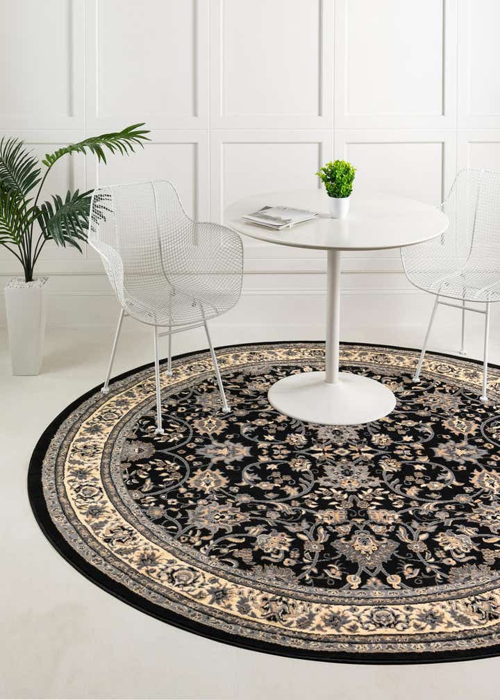 7' 10 x 7' 10 Yasmin Round Rug