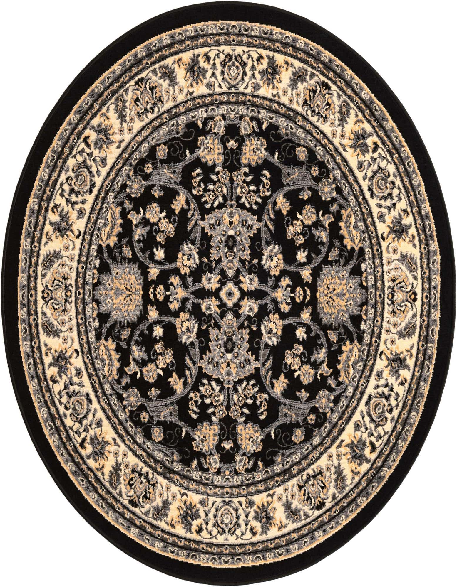 5' 3 x 5' 3 Yasmin Round Rug