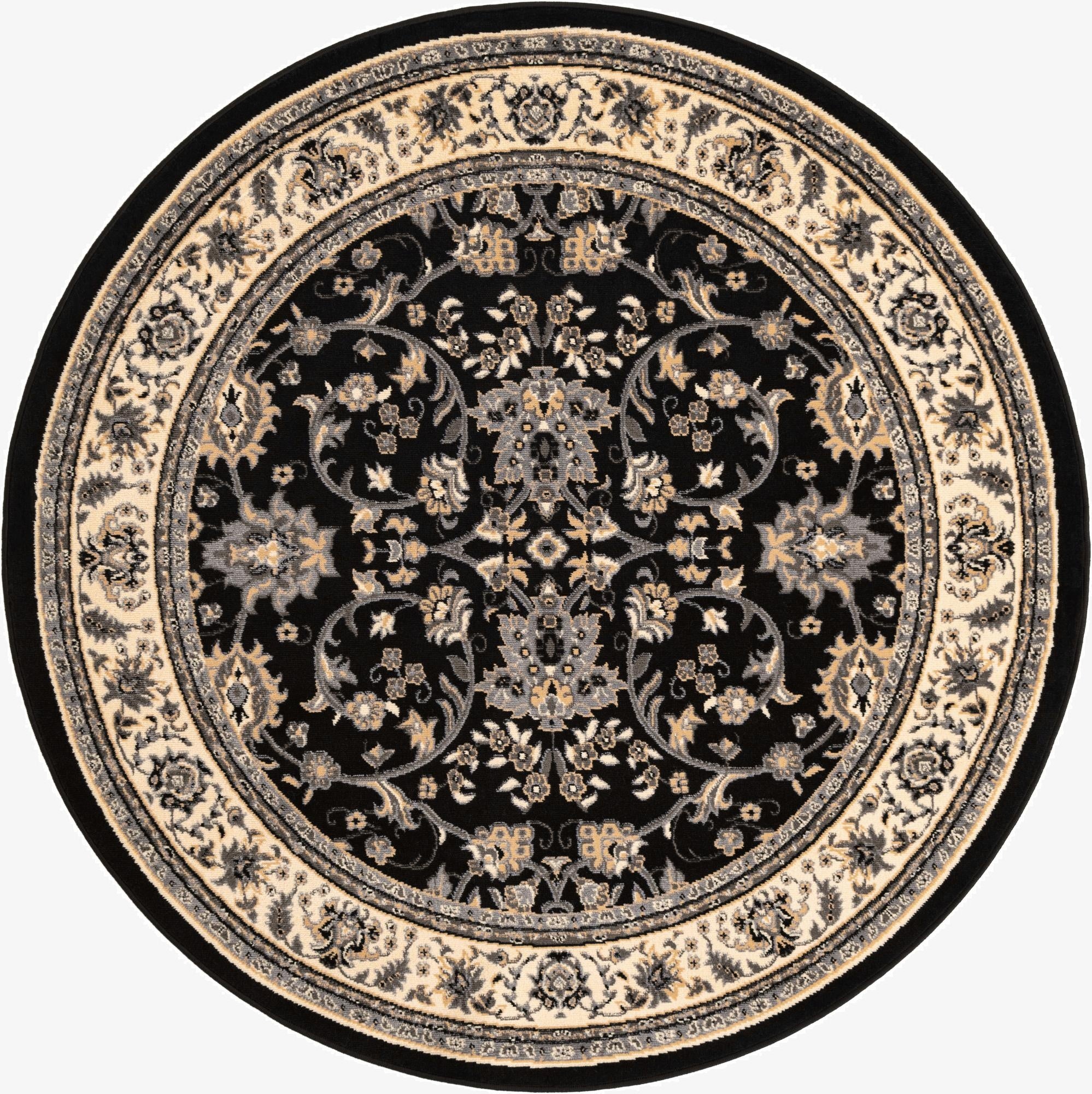 6' x 6' Yasmin Round Rug