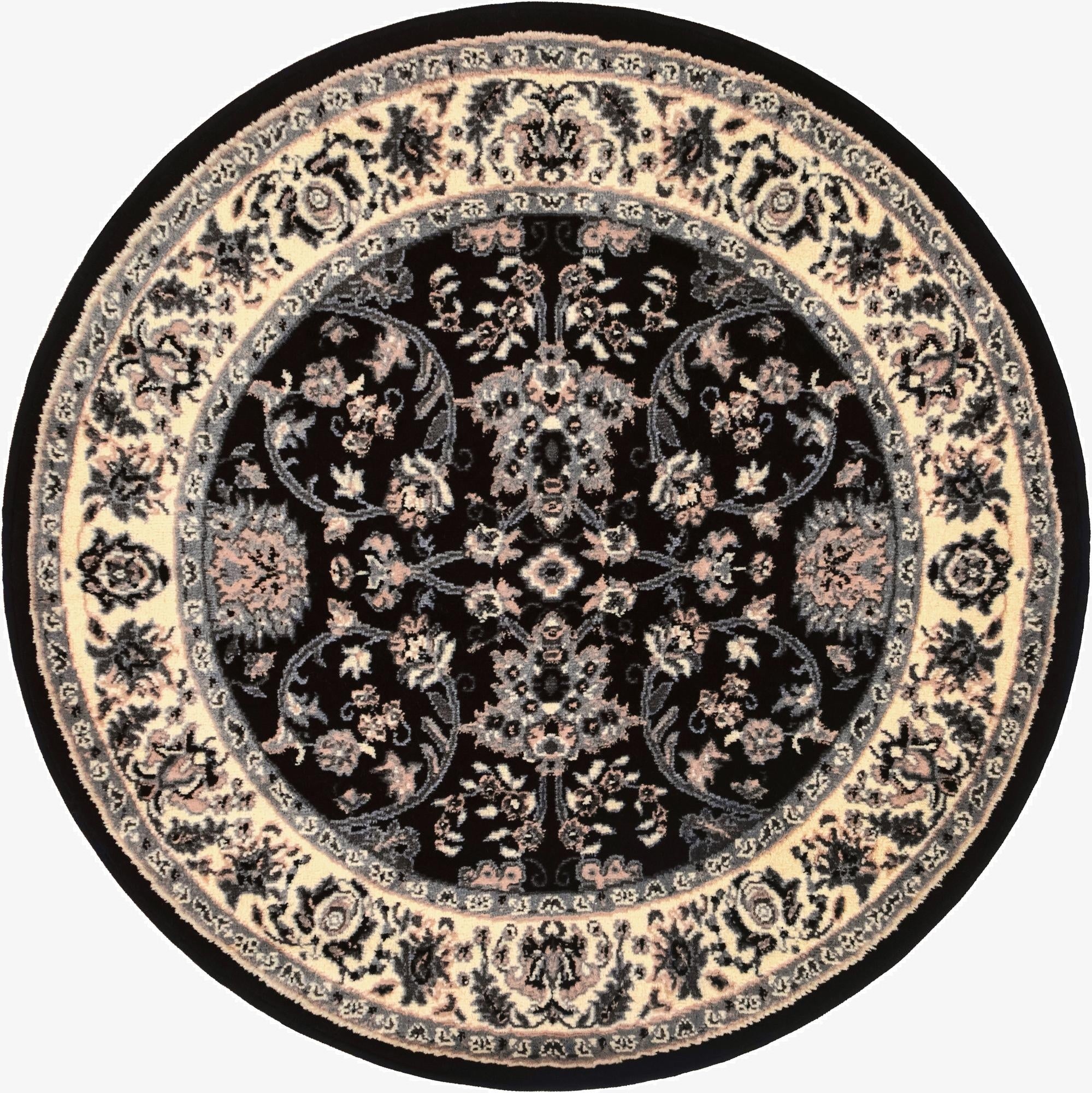 4' x 4' Yasmin Round Rug