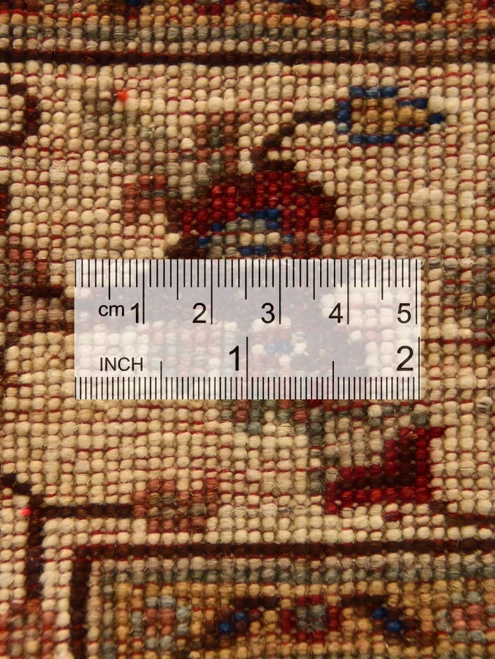 Detail image of 2' 9 x 10' 3 Hand Knotted Ariana Ziegler Runner Rug