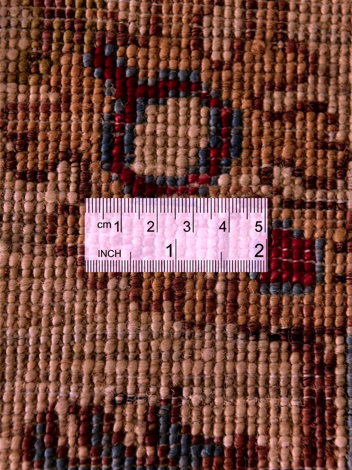 2' 7 x 10' Hand Knotted Ariana Ziegler Runner Rug