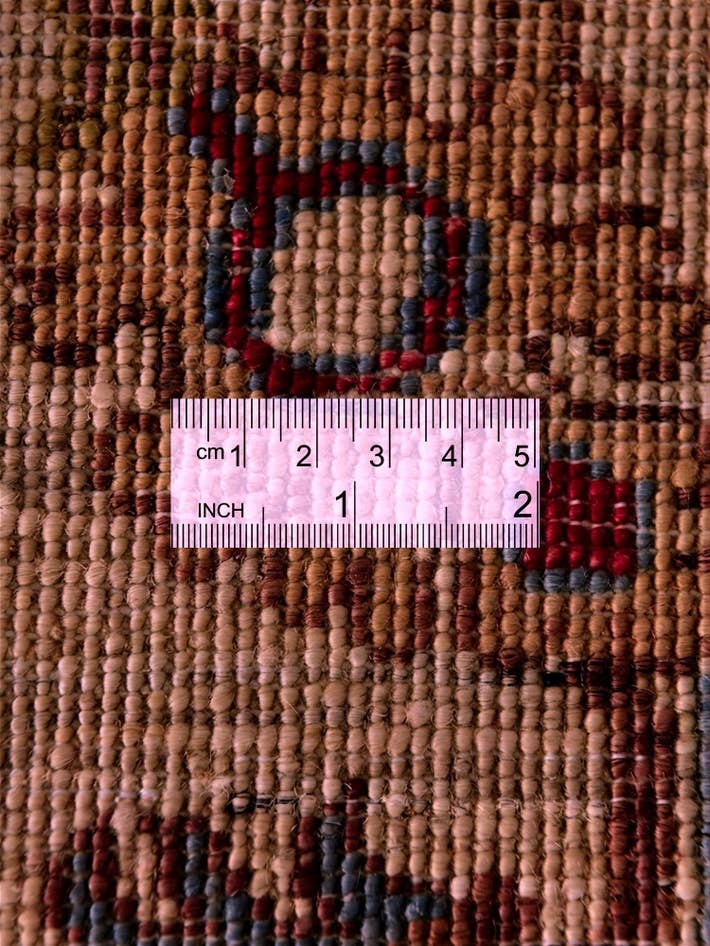 Detail image of 2' 7 x 10' Hand Knotted Ariana Ziegler Runner Rug