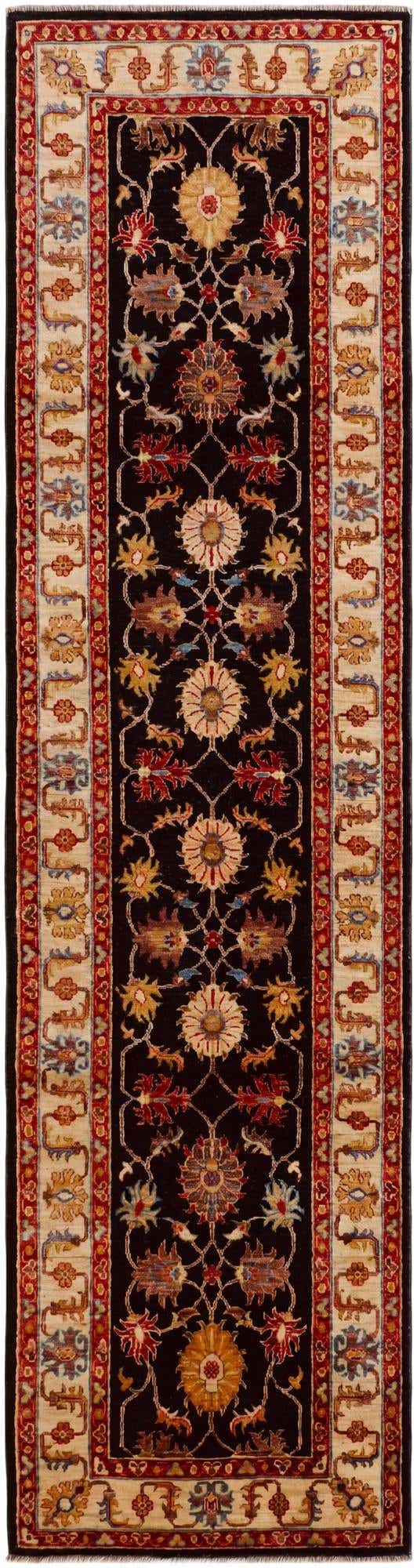 2' 7 x 10' Hand Knotted Ariana Ziegler Runner Rug