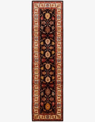 2' 7 x 10' Hand Knotted Ariana Ziegler Runner Rug