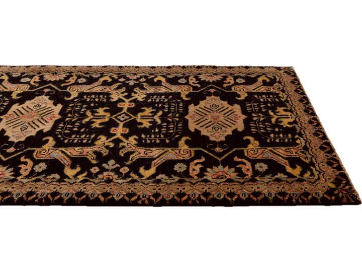 2' 9 x 9' 6 Hand Knotted Ariana Ziegler Runner Rug