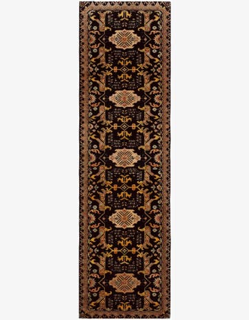 2' 9 x 9' 6 Hand Knotted Ariana Ziegler Runner Rug