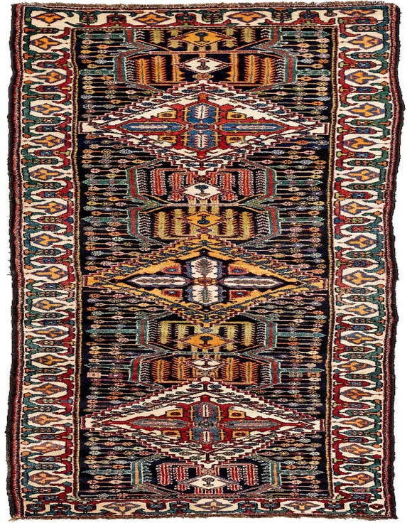 Detail image of 3' 7 x 13' 3 Bachtiar Runner Rug
