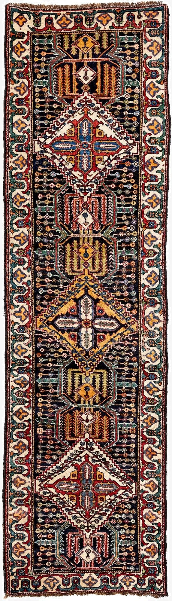 3' 7 x 13' 3 Bachtiar Runner Rug