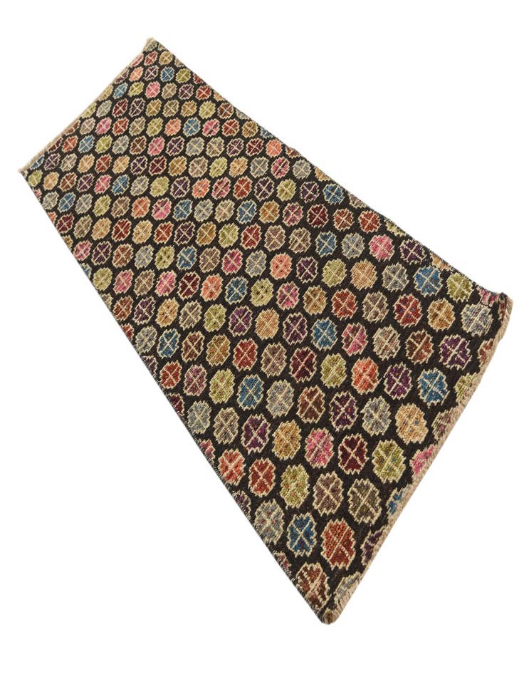 Detail image of 2' 8 x 7' 1  Hand Knotted Balouch Wool Runner Rug