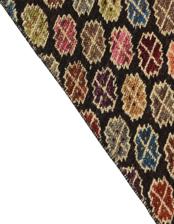 Detail image of 2' 8 x 7' 1  Hand Knotted Balouch Wool Runner Rug