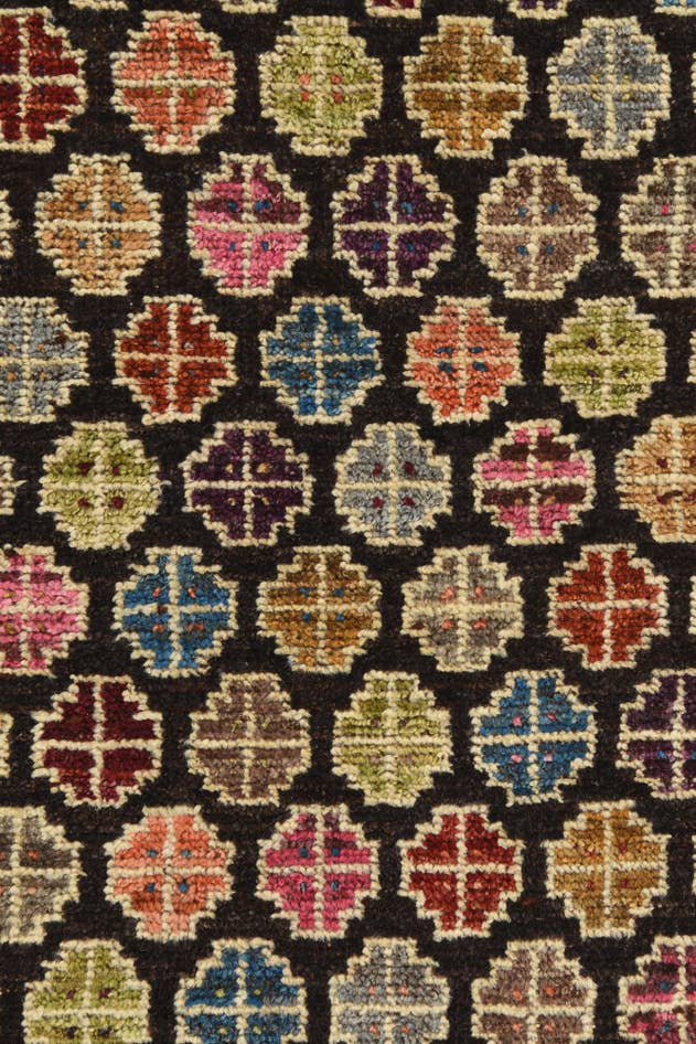Detail image of 2' 8 x 7' 1 Hand Knotted Balouch Wool Runner Rug