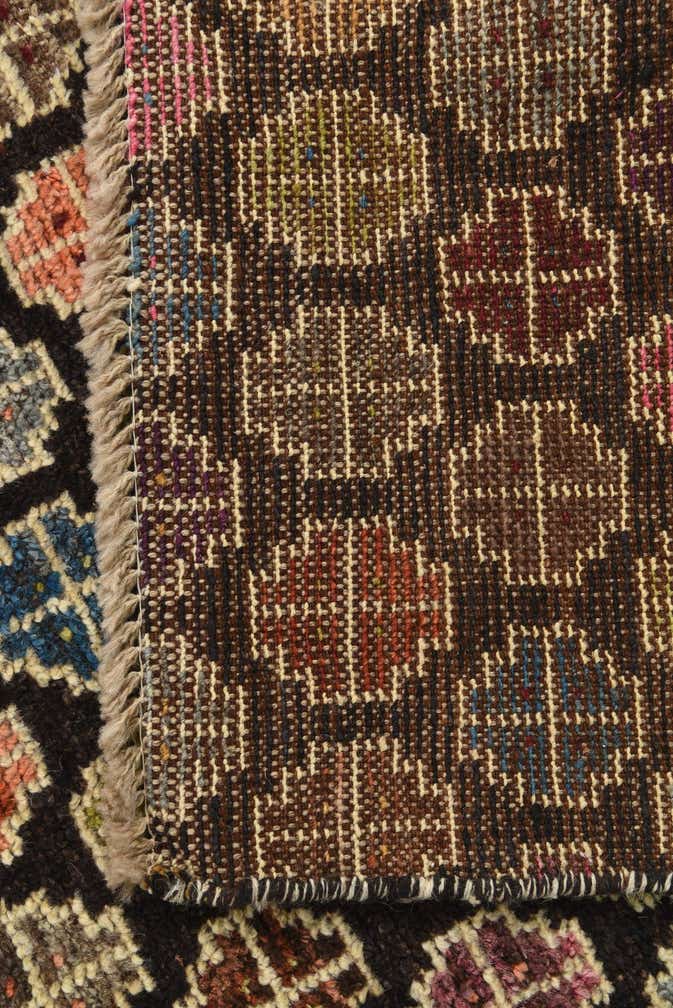 2' 8 x 7' 1 Hand Knotted Balouch Wool Runner Rug
