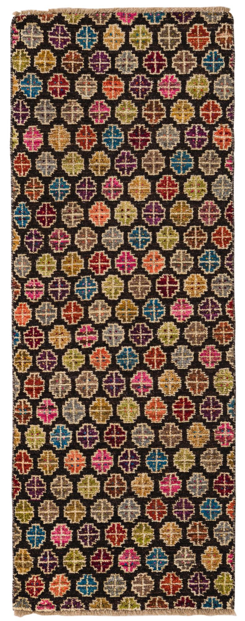 2' 8 x 7' 1 Hand Knotted Balouch Wool Runner Rug