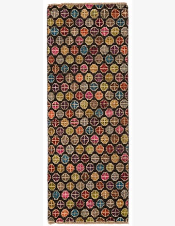 2' 8 x 7' 1 Hand Knotted Balouch Wool Runner Rug