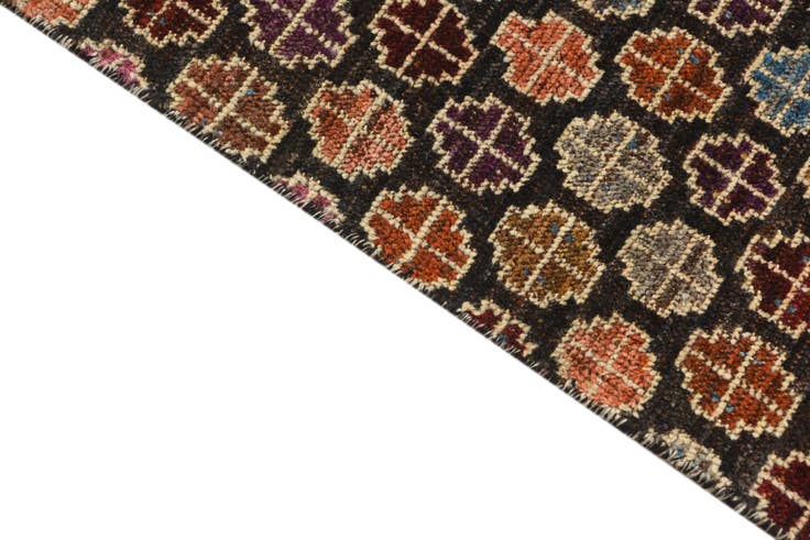 Detail image of 2' 6 x 7' 3 Hand Knotted Balouch Wool Runner Rug