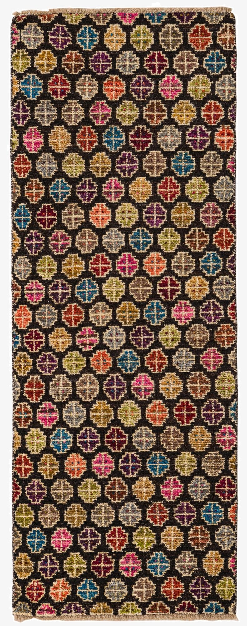 2' 8 x 7' 1  Hand Knotted Balouch Wool Runner Rug