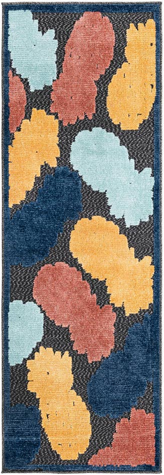 Detail image of 2' x 6' Easy-Clean Belize Indoor / Outdoor Runner Rug