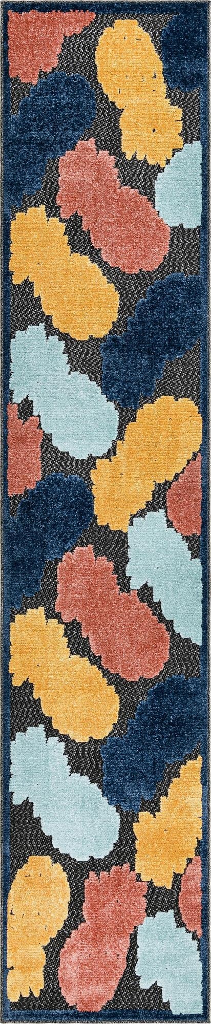 2' x 10'  Washable Belize Indoor / Outdoor Runner Rug