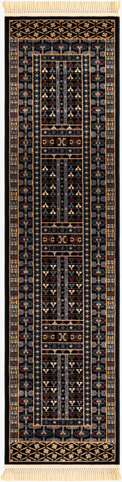 2' x 8' Bokhara Runner Rug