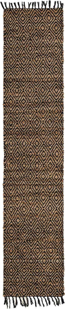 65cm x 305cm Handgewebt Braided Jute Läufer Teppich