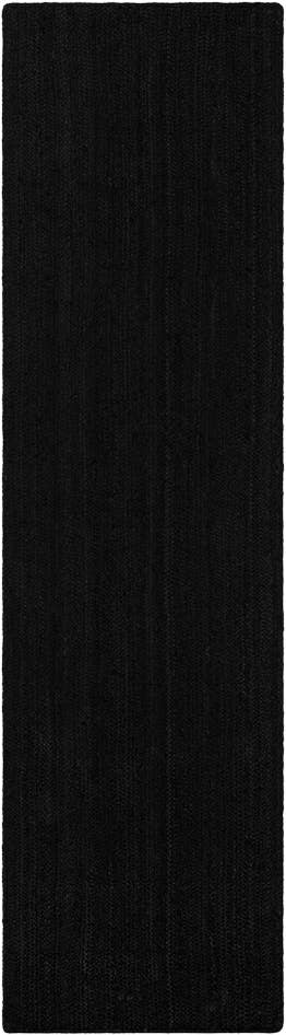 Detail image of 2' 7 x 9' 10 Handmade Braided Jute Runner Rug