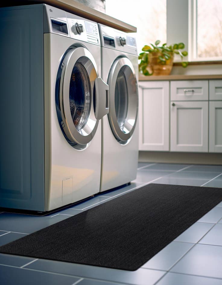 Detail image of 2' x 4' 1  Hand Braided Jute Runner Rug