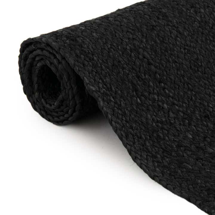 2' 7 x 9' 10 Handmade Braided Jute Runner Rug