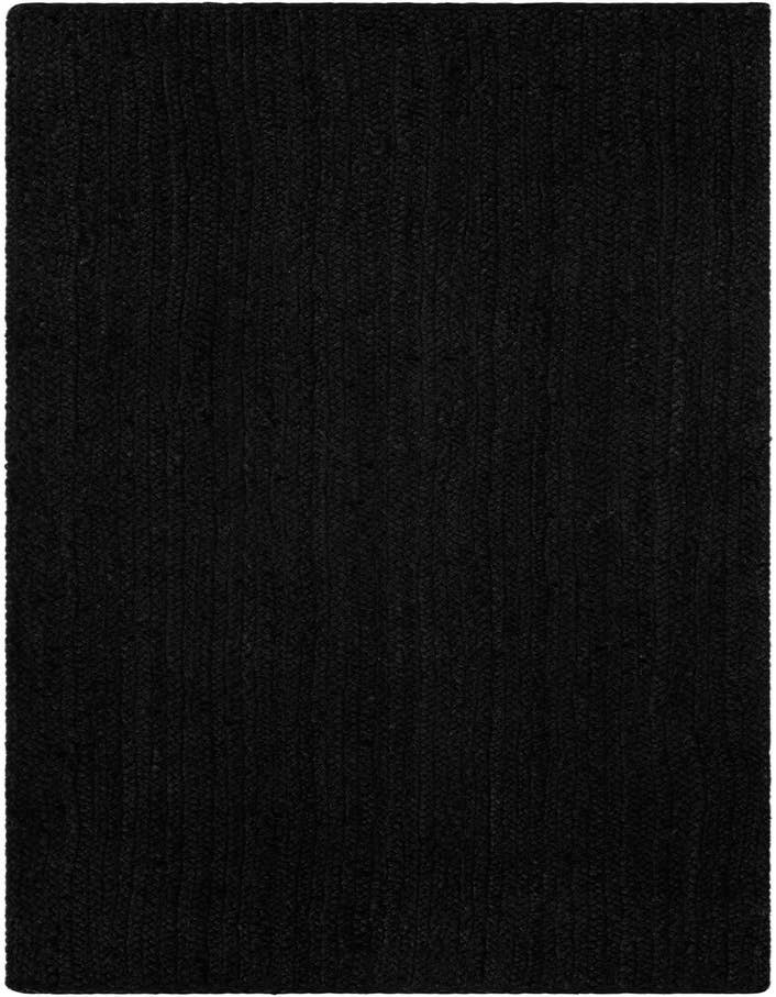 Detail image of 2' x 6' 1  Hand Braided Jute Runner Rug