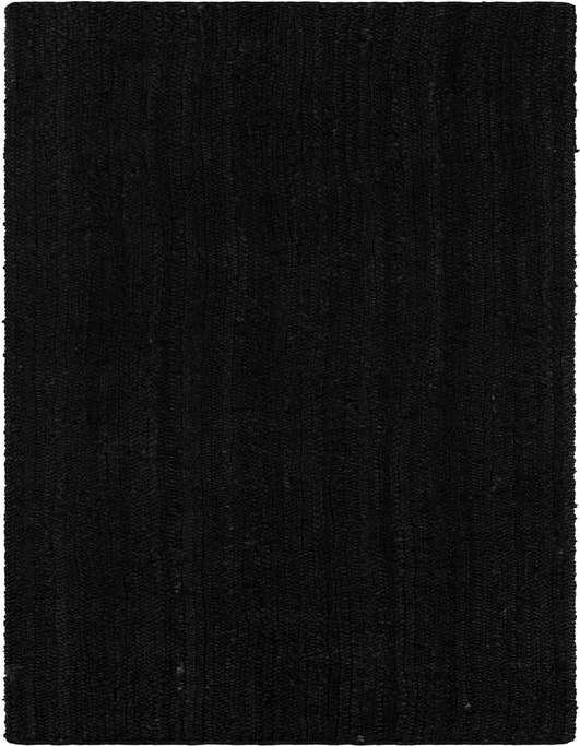 Detail image of 2' x 8'  Hand Braided Jute Runner Rug