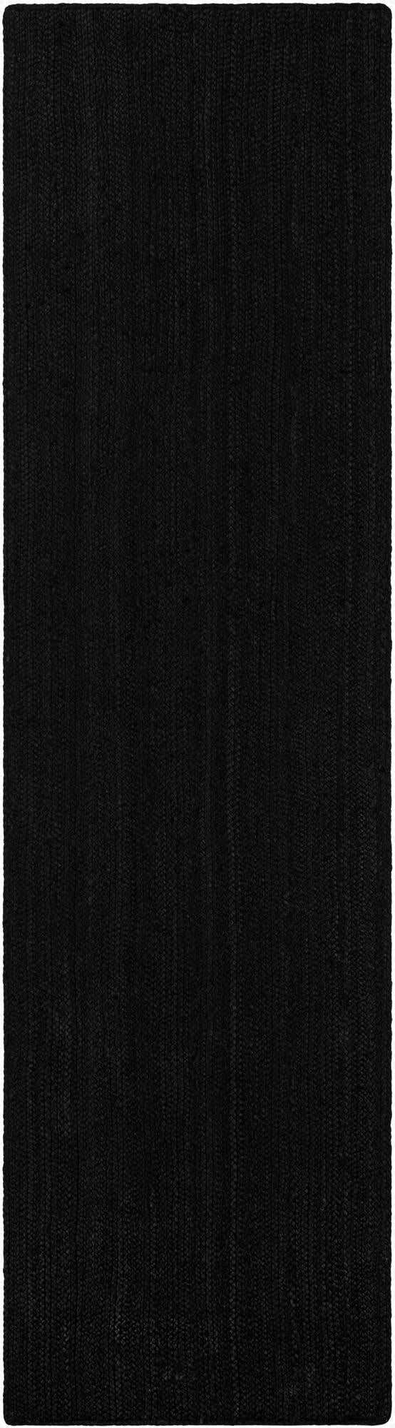 2' 7 x 9' 10  Hand Braided Jute Runner Rug