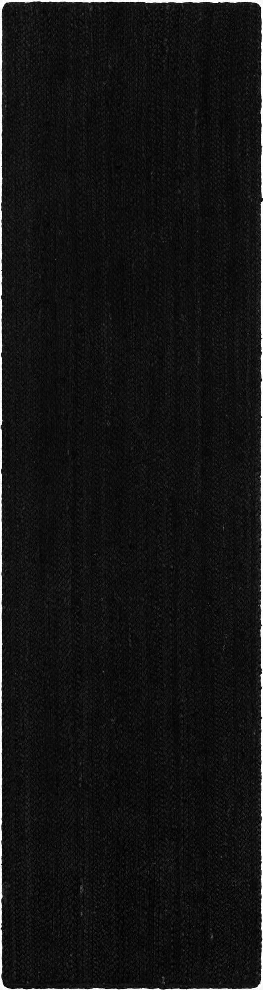 2' x 8'  Hand Braided Jute Runner Rug